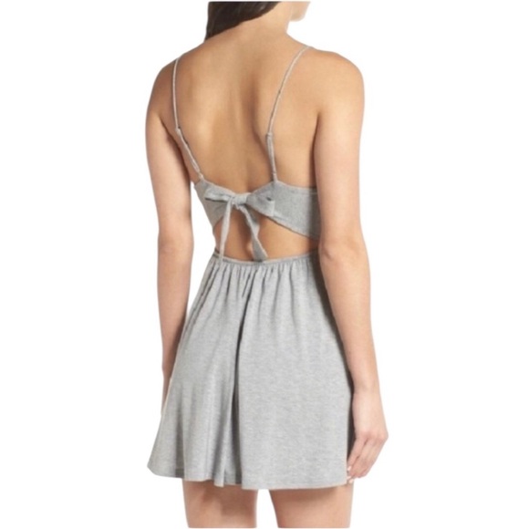 NWT Sam Edelman Gray Keyhole-Back Romper – Size Medium - Picture 5 of 9
